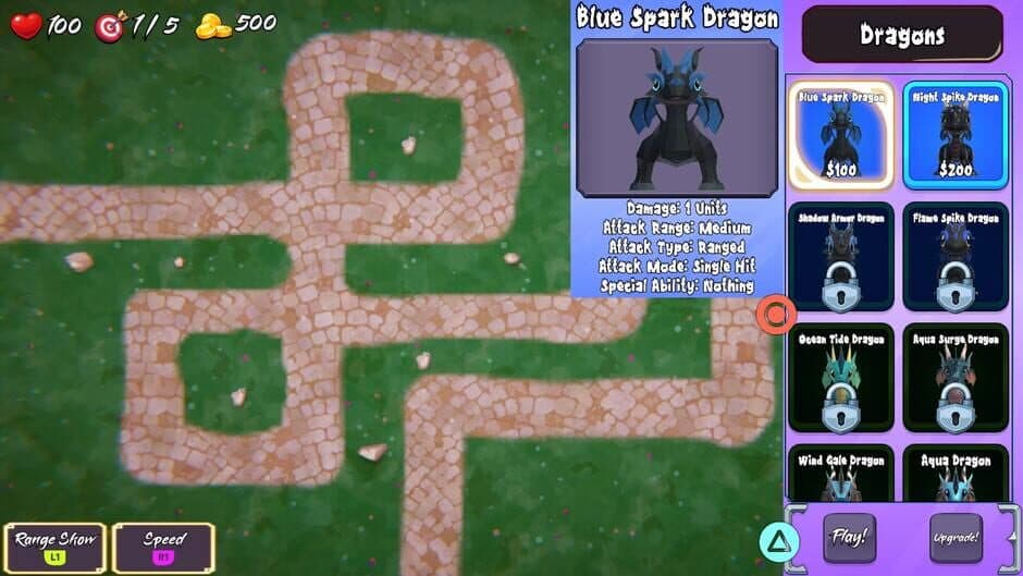 Скриншот 9 из Dragons vs. Balloons TD