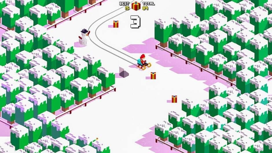 Скриншот 1 из Retro Santa Run