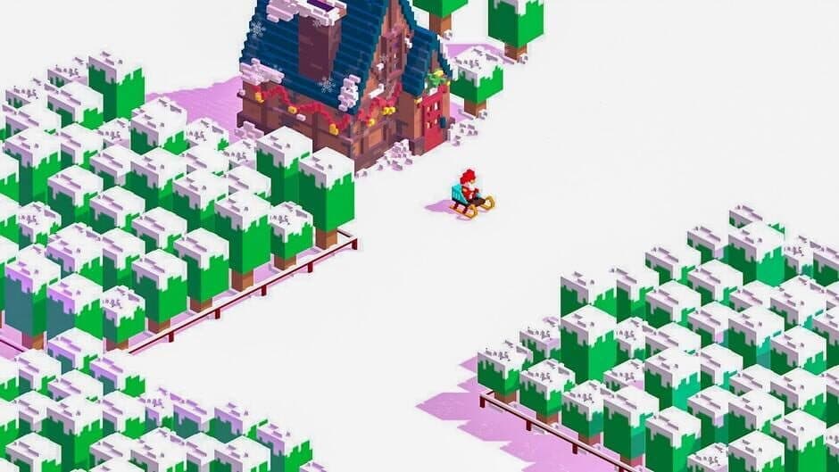 Скриншот 2 из Retro Santa Run