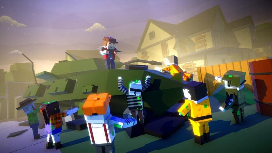 Скриншот 9 из Zombie Blocks: Pixel Shooter Gun