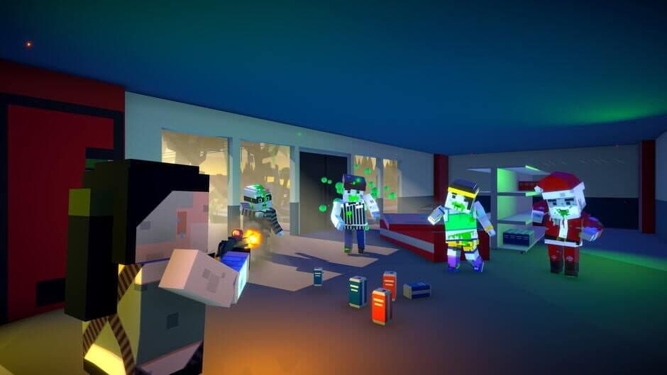 Скриншот 2 из Zombie Blocks: Pixel Shooter Gun