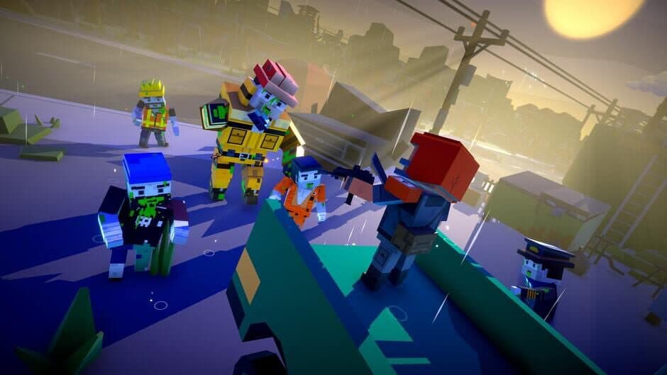 Скриншот 3 из Zombie Blocks: Pixel Shooter Gun