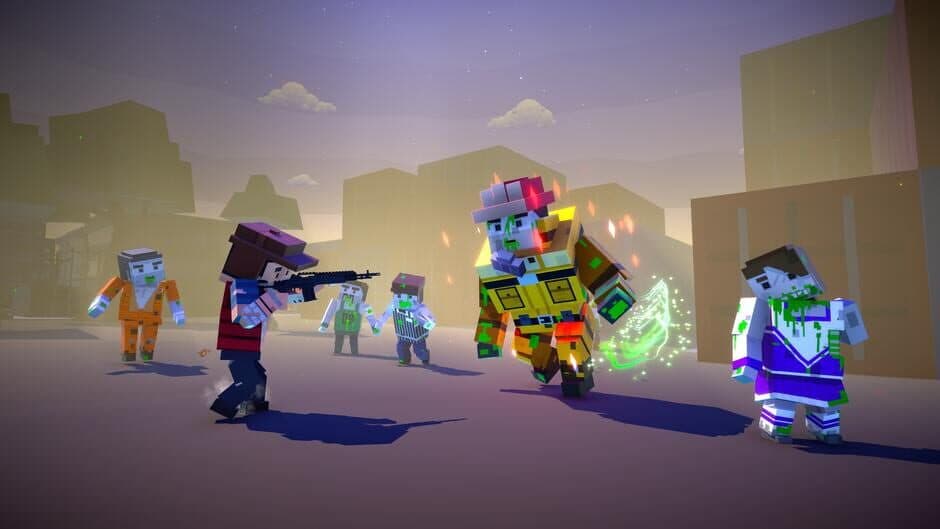 Скриншот 4 из Zombie Blocks: Pixel Shooter Gun