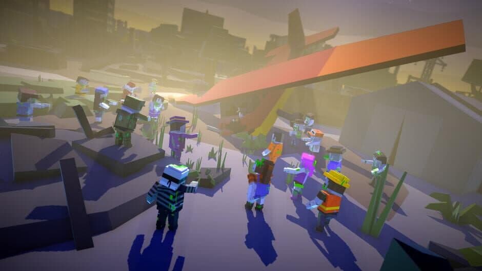 Скриншот 5 из Zombie Blocks: Pixel Shooter Gun