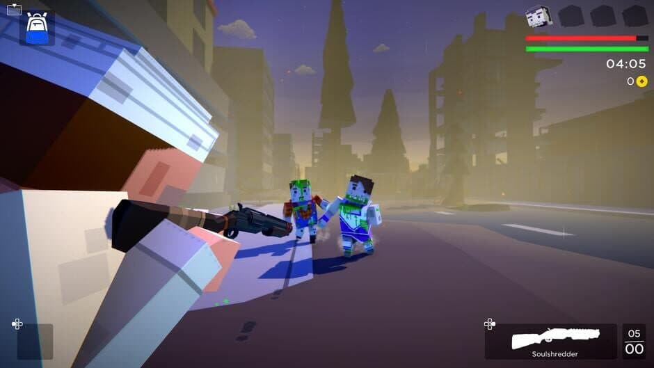 Скриншот 6 из Zombie Blocks: Pixel Shooter Gun