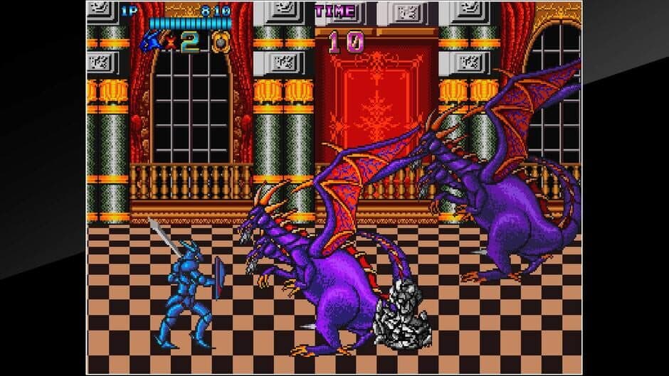 Скриншот 1 из Arcade Archives: Castle of Dragon