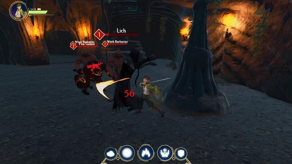 Скриншот 4 из Magic Dungeon Hero: Freedom or Death