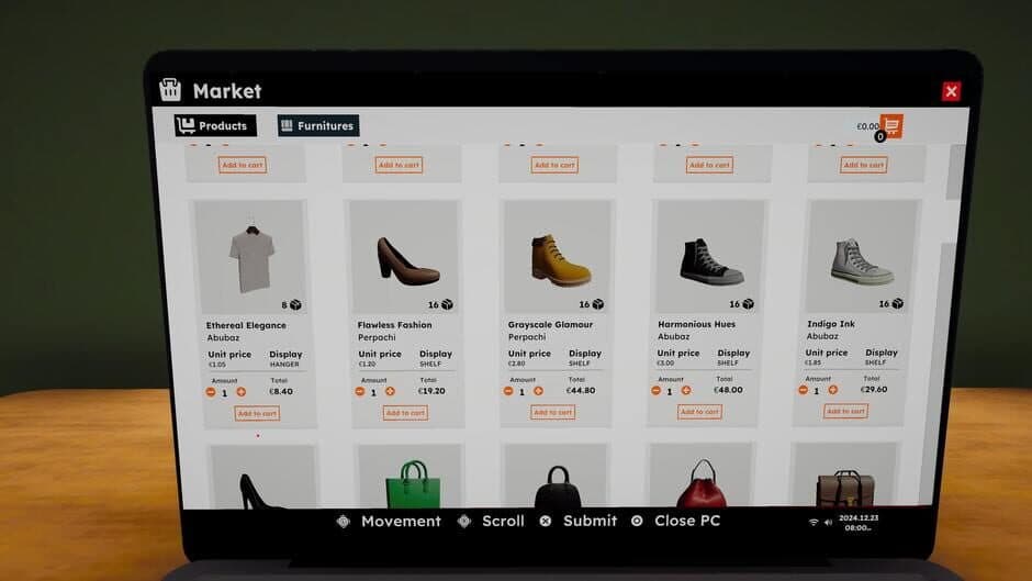Скриншот 2 из Clothing Supermarket Store Simulator