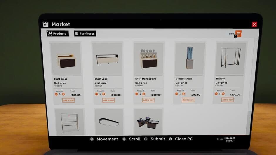 Скриншот 6 из Clothing Supermarket Store Simulator