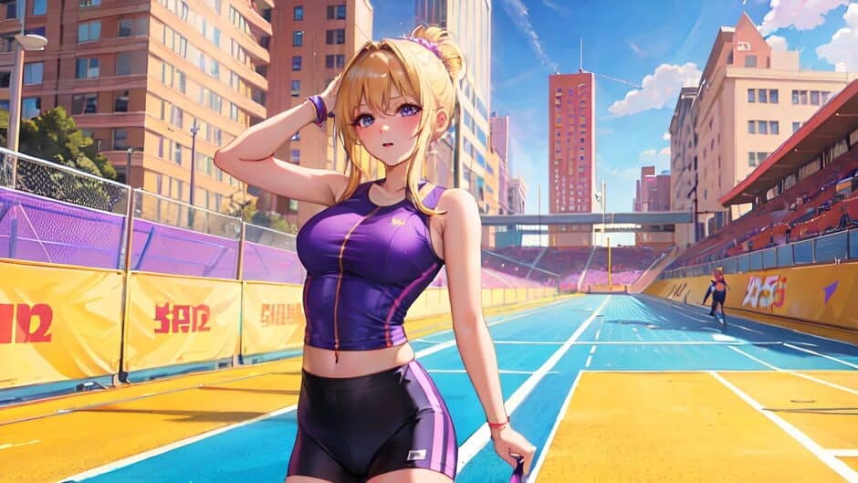 Скриншот 2 из Beautiful Sakura: Running Club