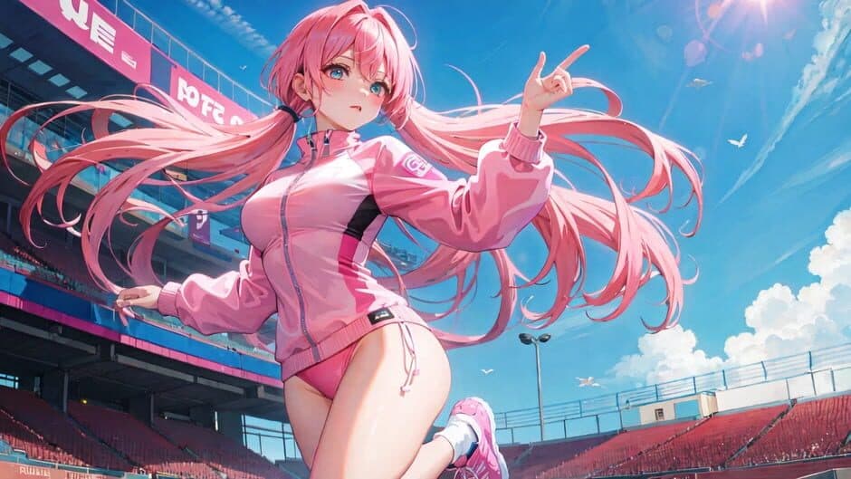 Скриншот 5 из Beautiful Sakura: Running Club