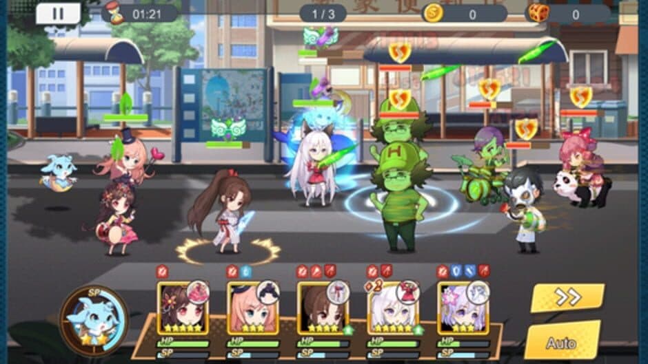 Скриншот 2 из Girls X Battle: GXB Global