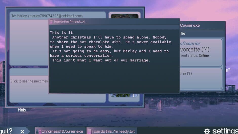 Скриншот 2 из Divorce Chatroom