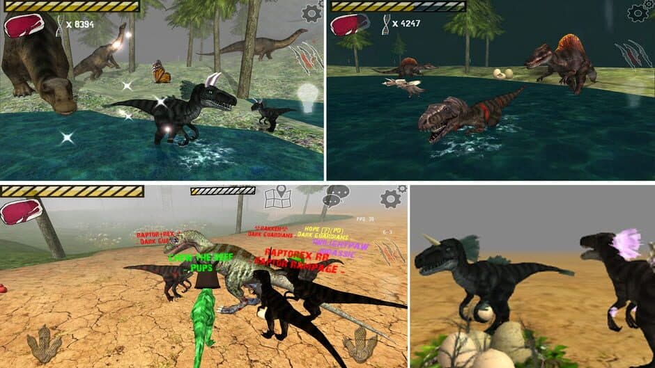 Скриншот 2 из Raptor RPG: Dino Sim