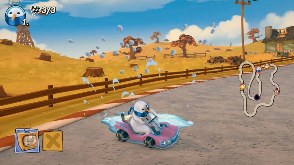 Скриншот 5 из Moorhuhn Kart 4