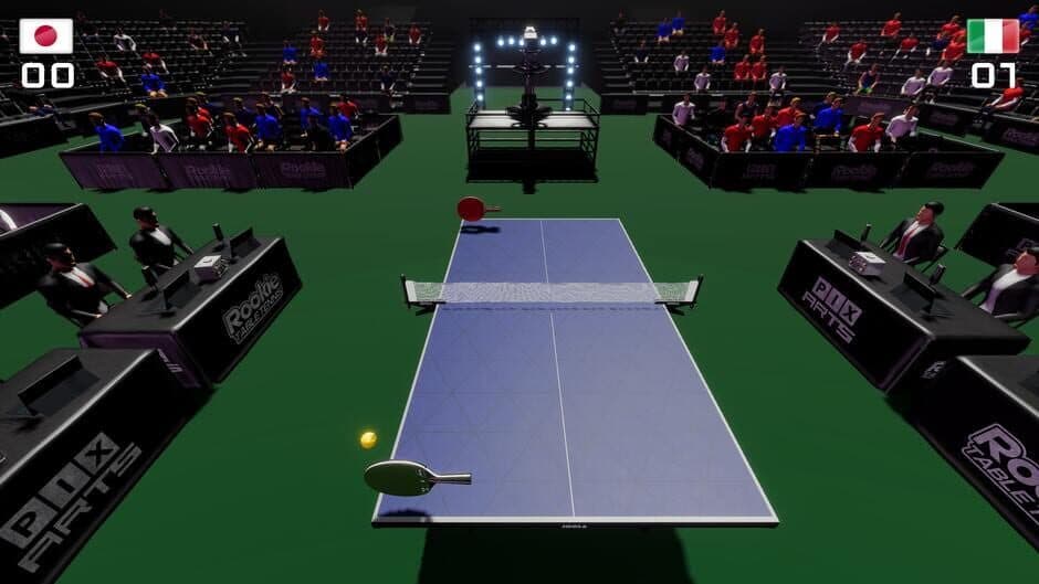 Скриншот 1 из Rookie Table Tennis