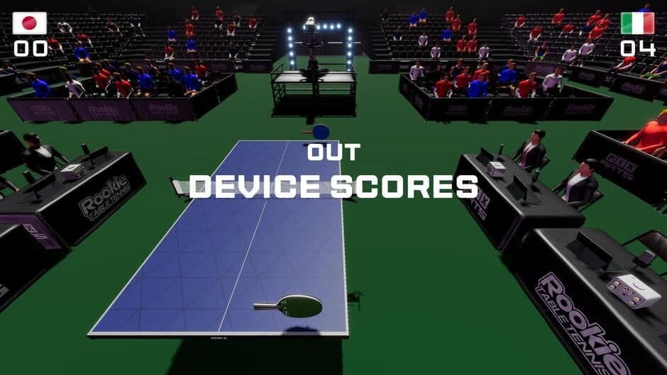 Скриншот 4 из Rookie Table Tennis