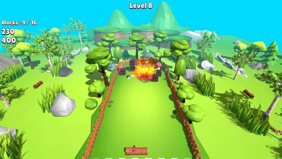 Скриншот 2 из Toon Breakout 3D