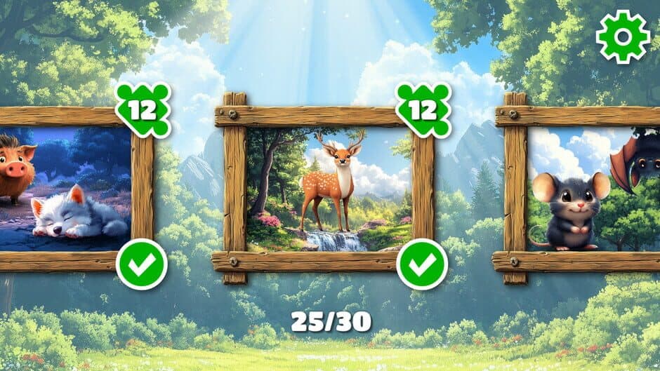Скриншот 3 из Puzzle Adventures: Forest Animals
