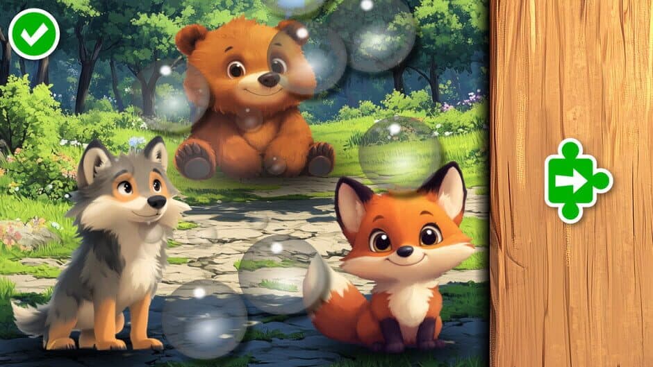 Скриншот 5 из Puzzle Adventures: Forest Animals