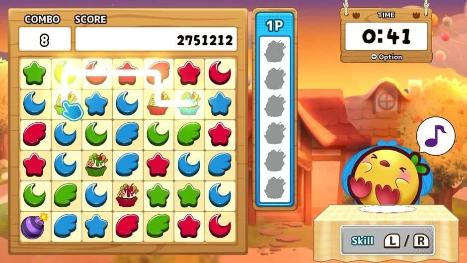 Скриншот 4 из Piyo Puzz: Piyokoro x Puzzle
