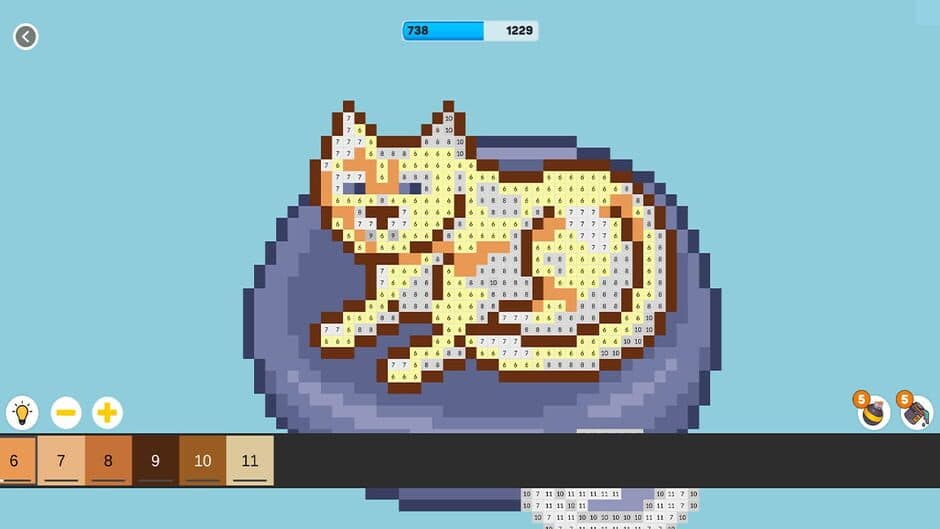 Скриншот 4 из Pixel House: Color by Number
