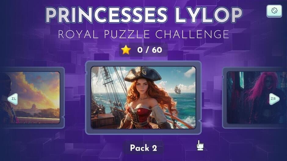 Скриншот 1 из Princesses Lylop: Royal Puzzle Challenge