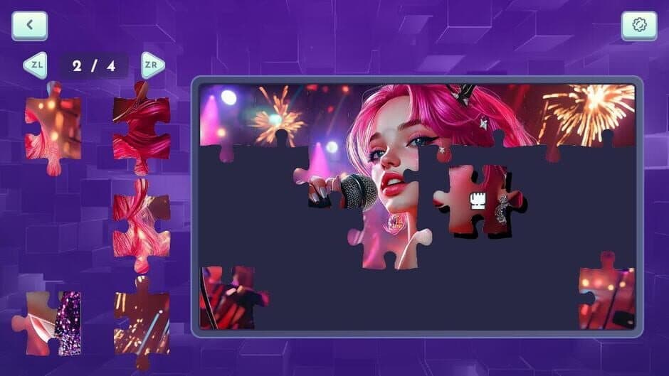 Скриншот 4 из Princesses Lylop: Royal Puzzle Challenge