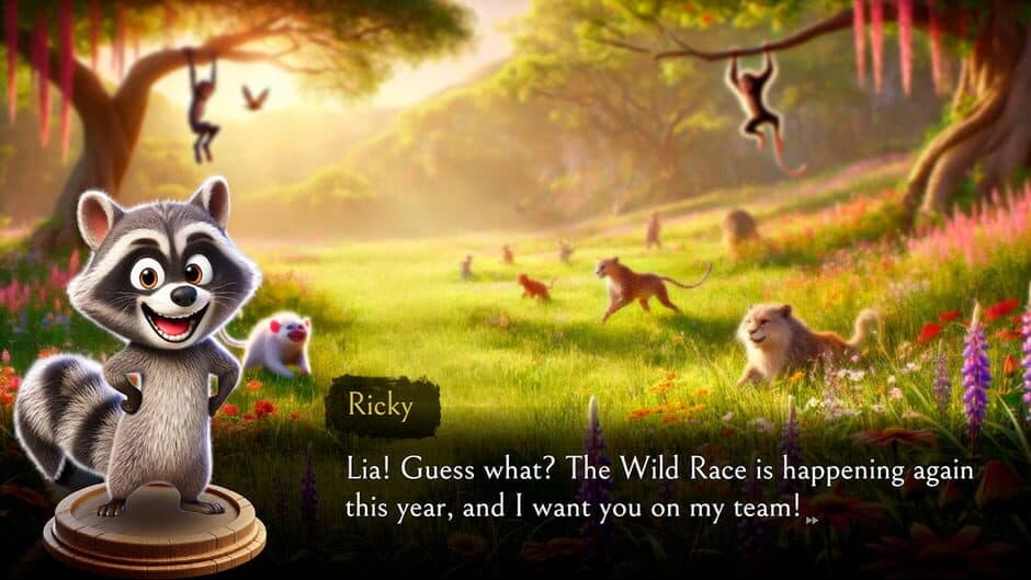Скриншот 1 из Little Animals: The Wild Race