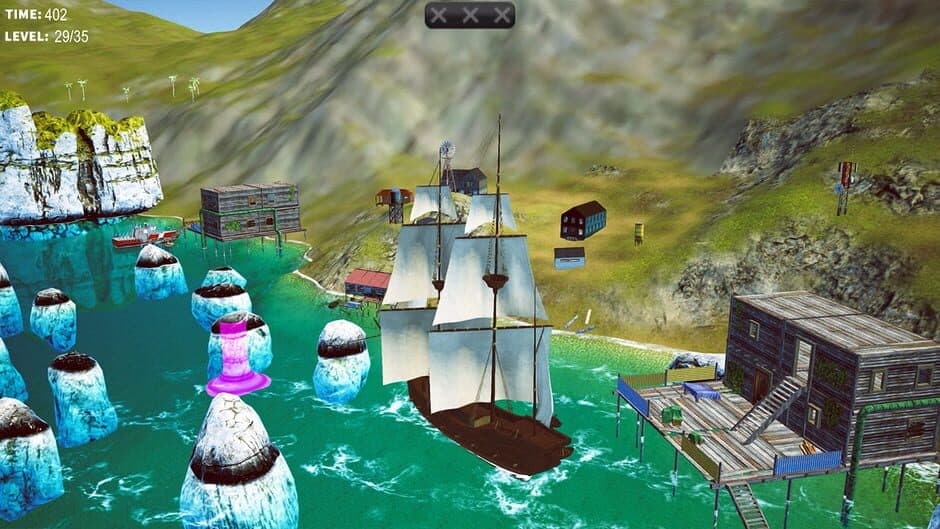 Скриншот 2 из Ocean Driving: Boat Parking Simulator