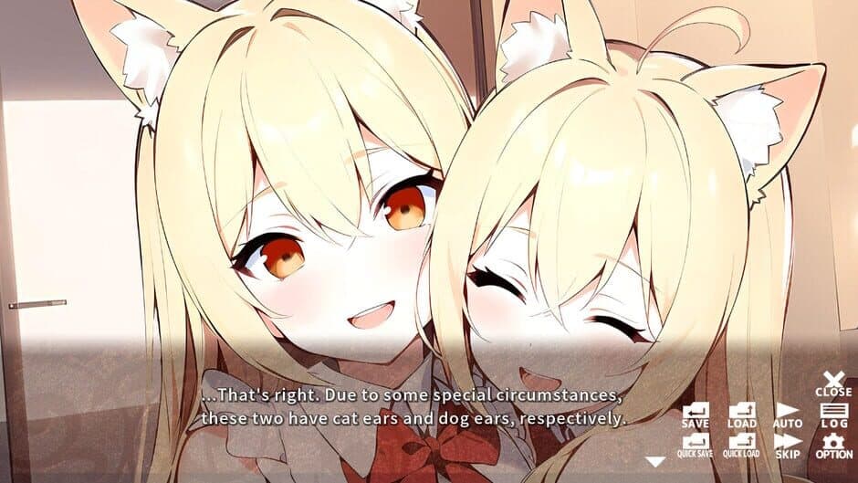Скриншот 2 из Furry Twins Oshikake Kemomimi Twins