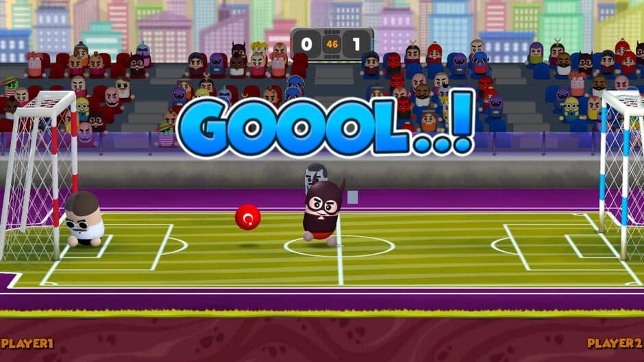 Скриншот 4 из Football Stars: Head Ball Soccer Co-op Battle