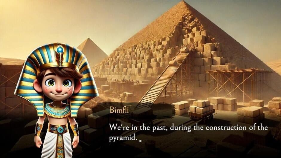Скриншот 2 из Bimfli & His Time Travels: Egypt