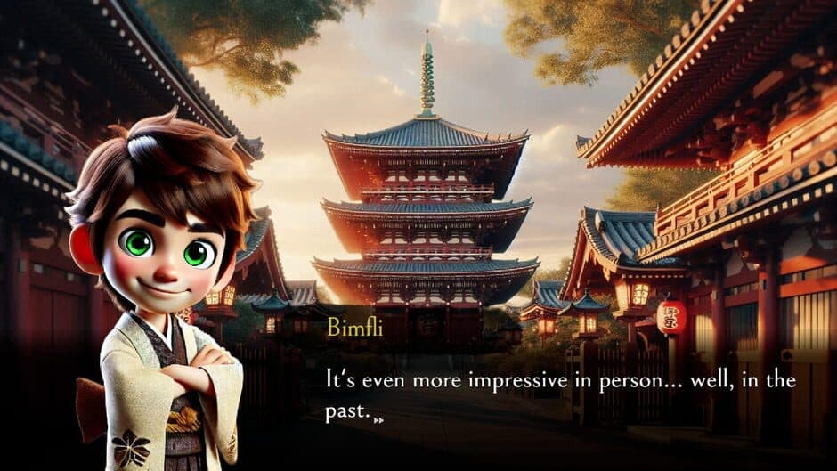 Скриншот 1 из Bimfli & His Time Travels: Japan