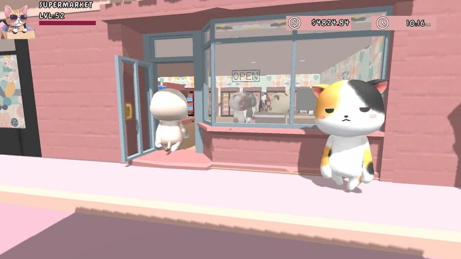 Скриншот 4 из Cat MeowMart: Supermarket Simulator