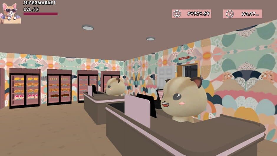 Скриншот 5 из Cat MeowMart: Supermarket Simulator