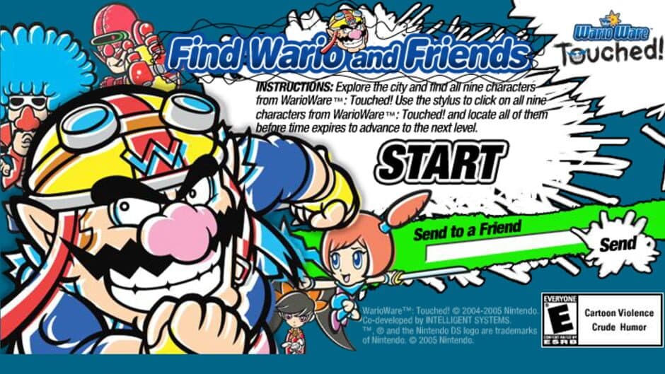 Скриншот 1 из Find Wario and Friends