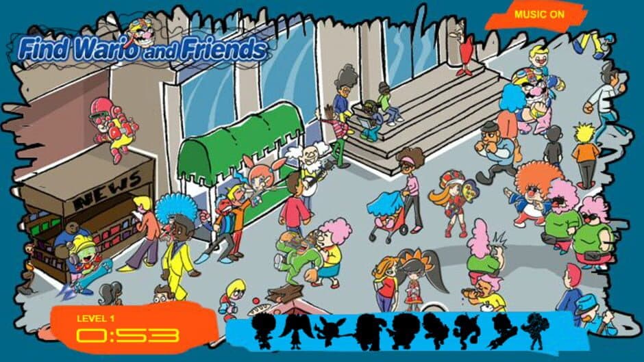 Скриншот 2 из Find Wario and Friends