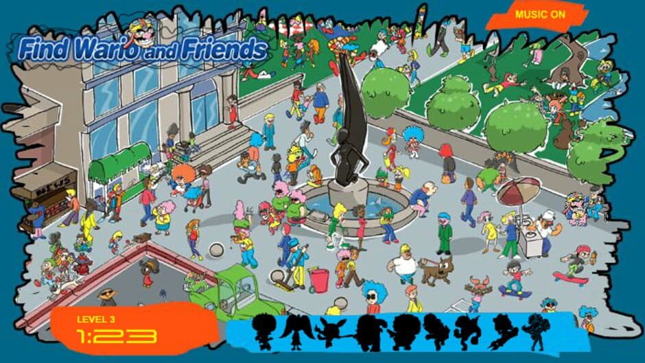 Скриншот 4 из Find Wario and Friends
