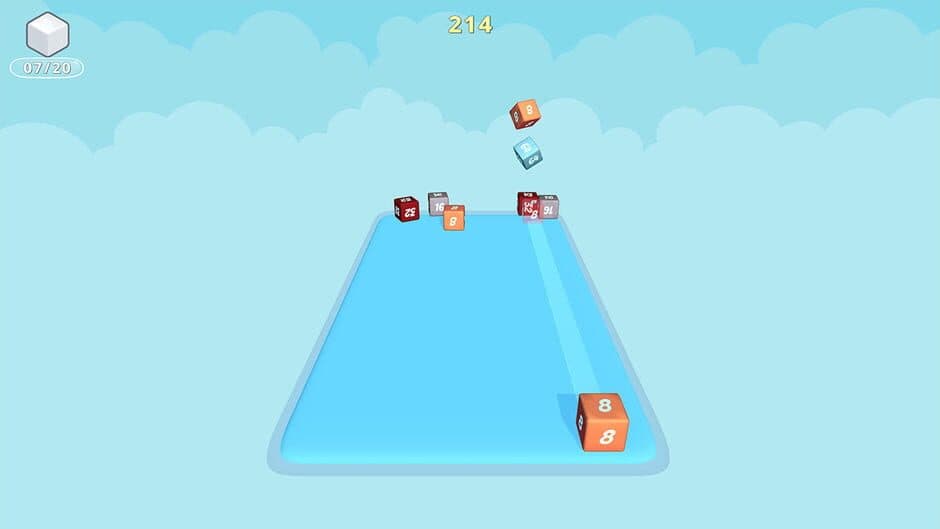 Скриншот 1 из Sliding Cubes 2048 Mania