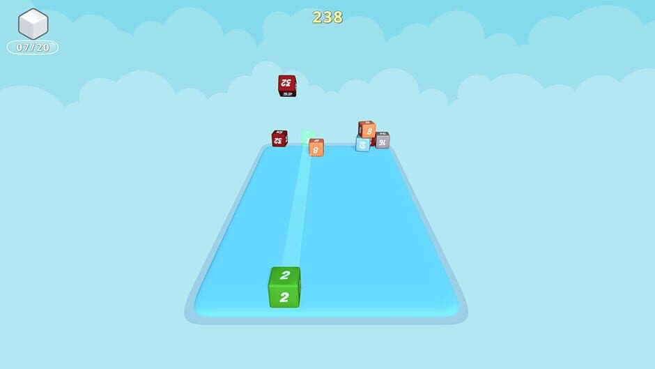 Скриншот 4 из Sliding Cubes 2048 Mania