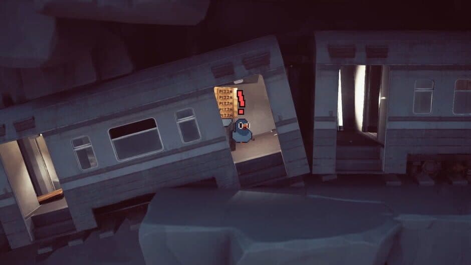 Скриншот 4 из GuGu Pizza: Delivering Pizza to the Space Station? Boss, This is Just Not Right!