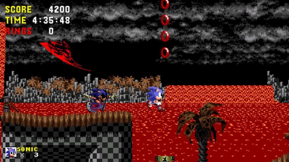 Скриншот 2 из An Ordinary Sonic Fangame
