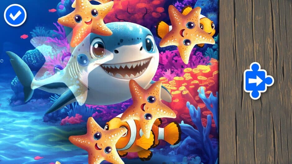 Скриншот 5 из Puzzle Adventures: Sea Animals