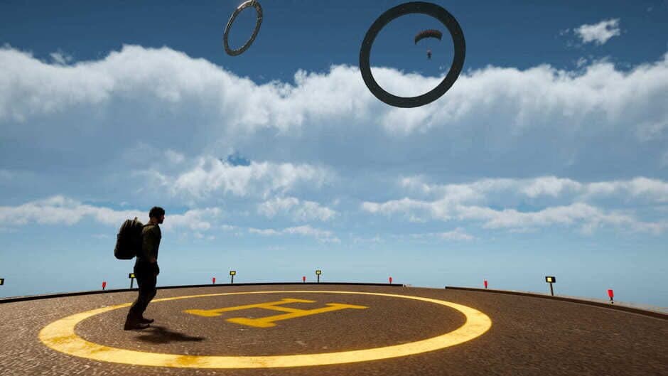 Скриншот 5 из Sky Diving: Parachute Flight Simulator