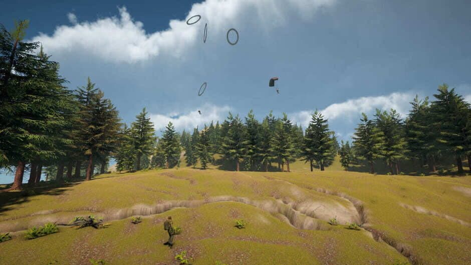 Скриншот 1 из Sky Diving: Parachute Flight Simulator
