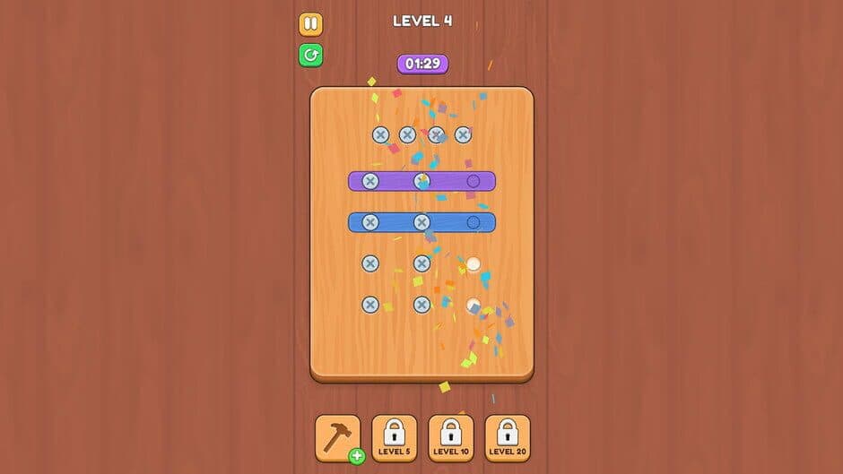 Скриншот 4 из Losen Screws Puzzles