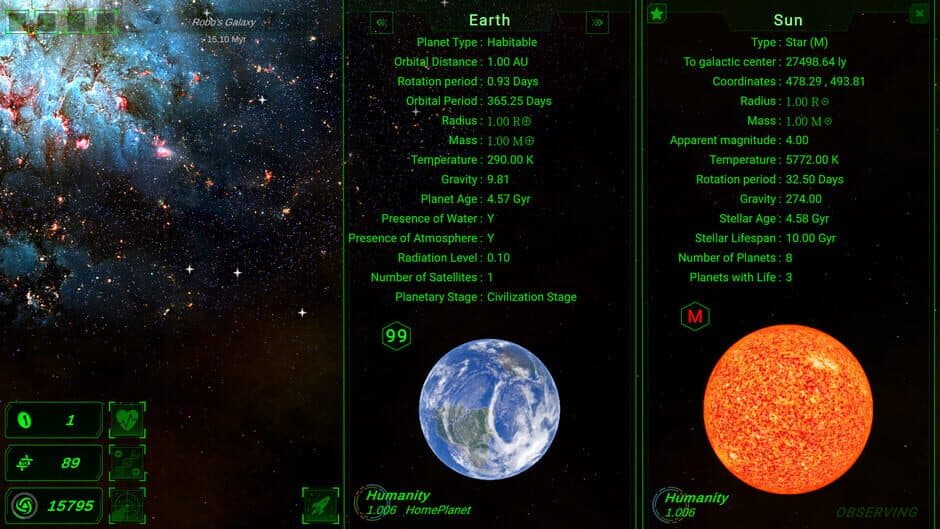 Скриншот 7 из Galactic Simulator