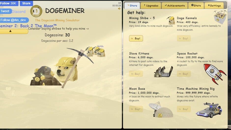 Скриншот 1 из Dogeminer