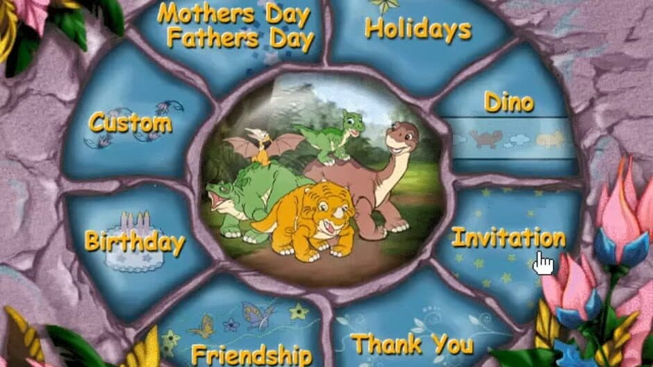 Скриншот 1 из The Land Before Time: Kindergarten Adventure